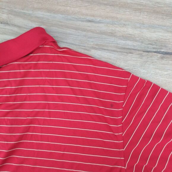 Top Flight Shirt Men's Size XL Red Short Sleeve Polo - Picture 8 of 9